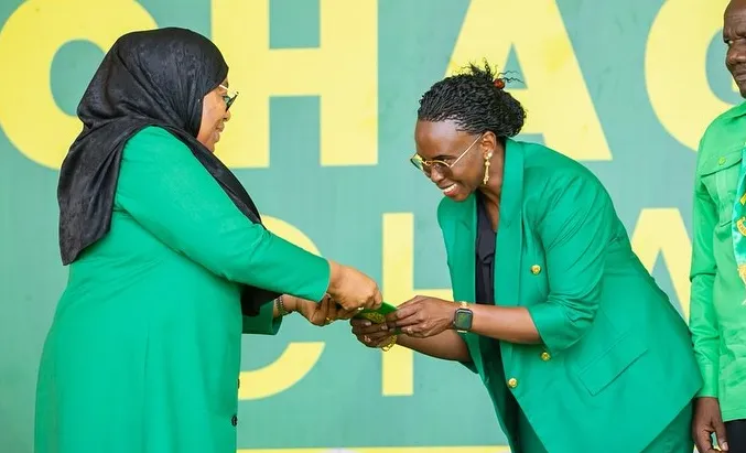 rickmedia: mbunge-ester-bulaya-ammwagia-sifa-rais-samia-kutekeleza-ahadi-zake-834-rickmedia