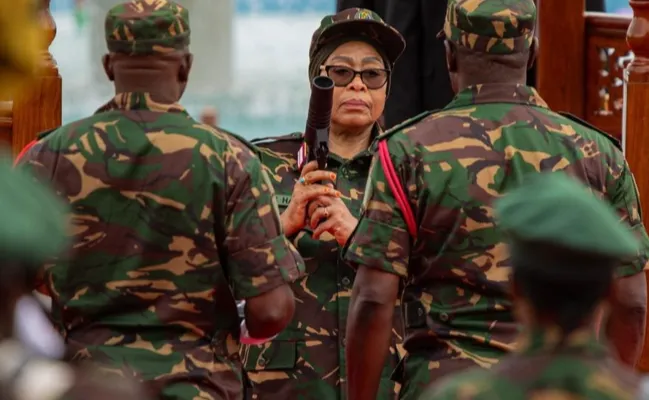 rickmedia: alichokisema-rais-samia-baada-kuzindua-jengo-jipya-ulinzi-taifa-815-rickmedia